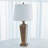 Regency Steel Standard Table Lamp
