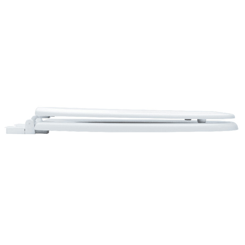 Elongated Toilet Seat and Lid, White