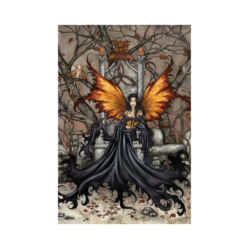 Queen Mab by Amy Brown - Wrapped Canvas Gallery-Wrapped Canvas Giclée, 66.04 cm H x 45.72 cm W x 1.91 cm D