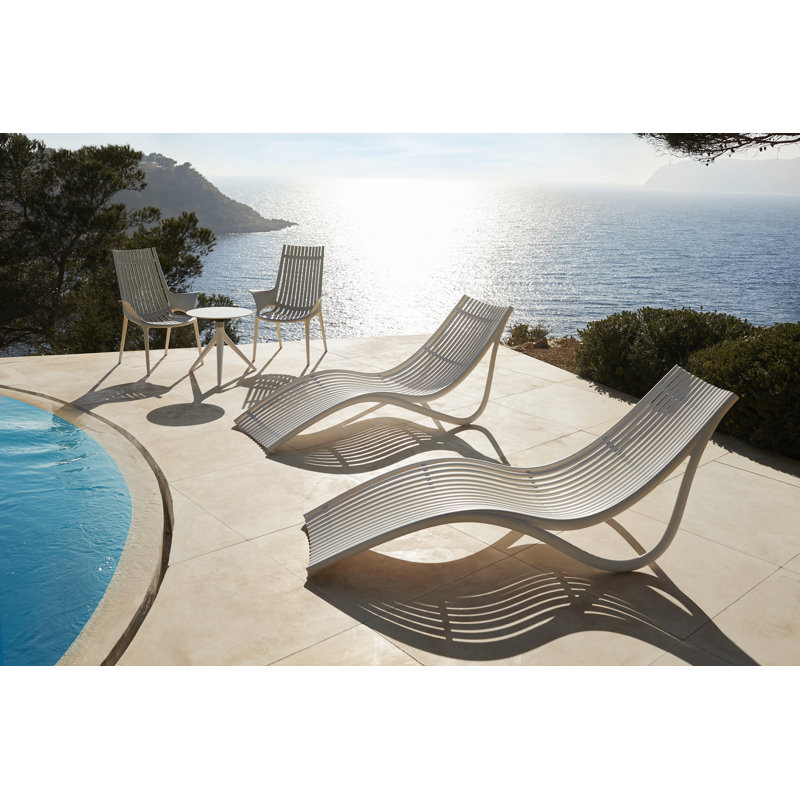 Ibiza Stacking Arm Chair, White