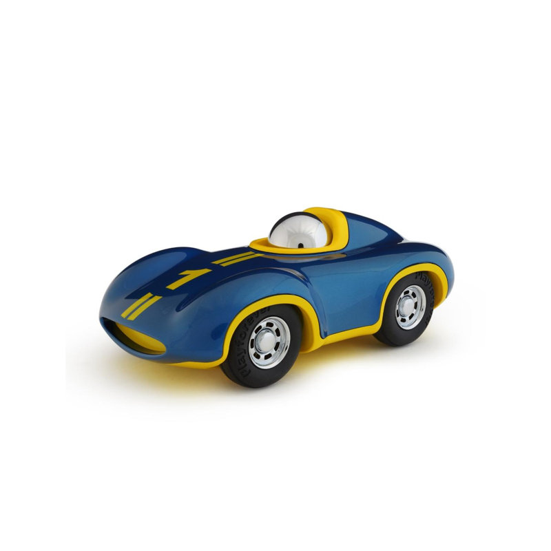 Sculpture voiture Mini Speedy Le Mans, Bleu