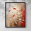 FLORAL Series CCCC - Impression encadrée de qualité supérieure - Prêt à accrocher - Aucun clou requis-1442180824-1442180829