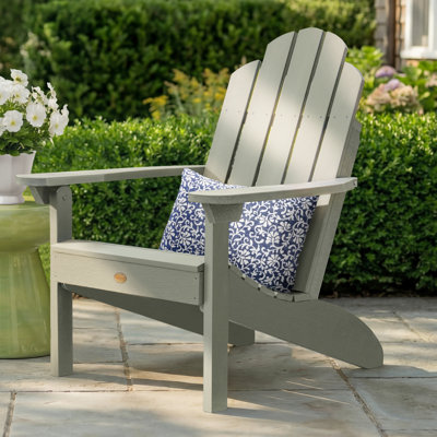 Chaise Adirondack en plastique Leis
