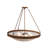 Dionne 6 - Light Brown Single Pendant