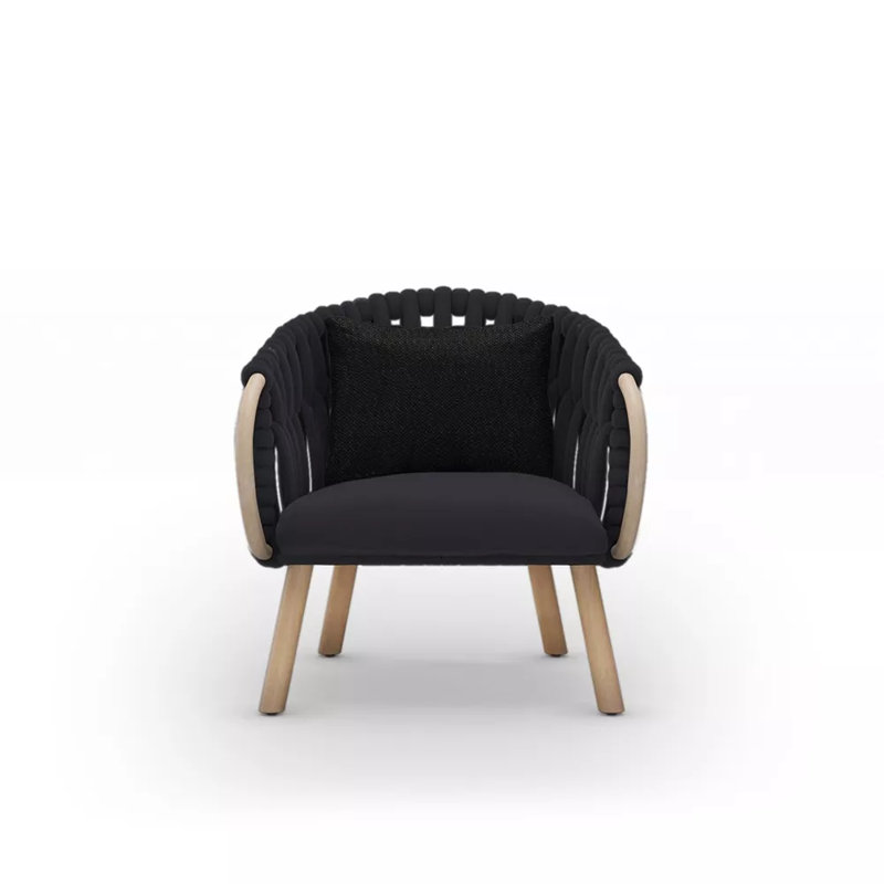 Knit Chair, Ink Black