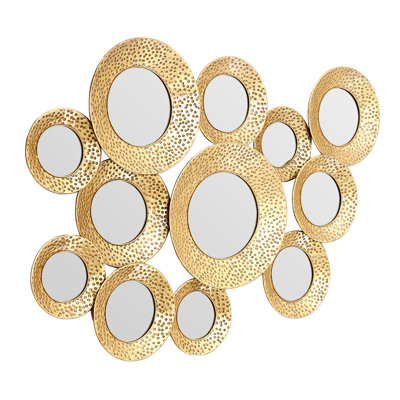 Busireddy Metal Flat Wall Mirror