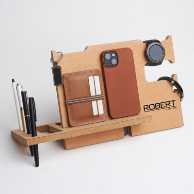 Wood Desk Organiser