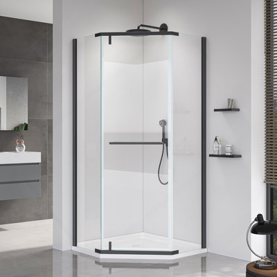 Pivot Shower Door, Tempered Glass Door For Bathroom