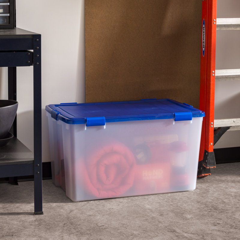 IRIS 156 Qt./39 Gal. Sac de rangement en plastique transparent résistant aux intempéries