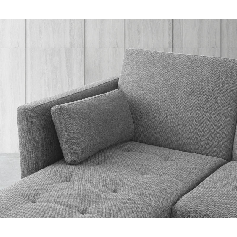 Selma Sleeper Corner Sofa, Pebble Grey