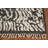 Black & White Handmade Moroccan Abstract Rug 4x6