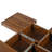 Square Marble Veneer Coffee Table
