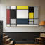 Composition avec toile encadrée, jaune, rouge, noir, jaune et gris, 1921 - Piet Mondrian-1662713191-1662713213