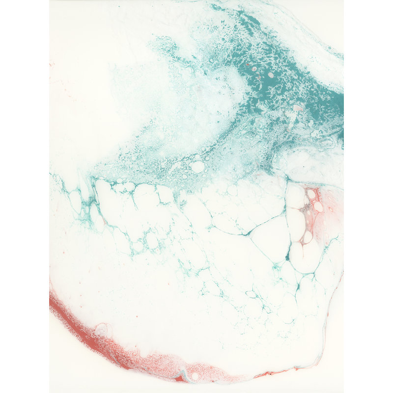 Satellite par Carla White, H 32 po x l 24 po, Toile tendue