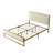 Sheila Upholstered Platform Bed with Velvet Tufted Headboard-815495202-810009474