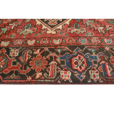 Khusbu Heriz Suhail Red Rug