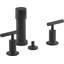 Purist® Vertical Spray Bidet Faucet with Handles-896817621-888618034