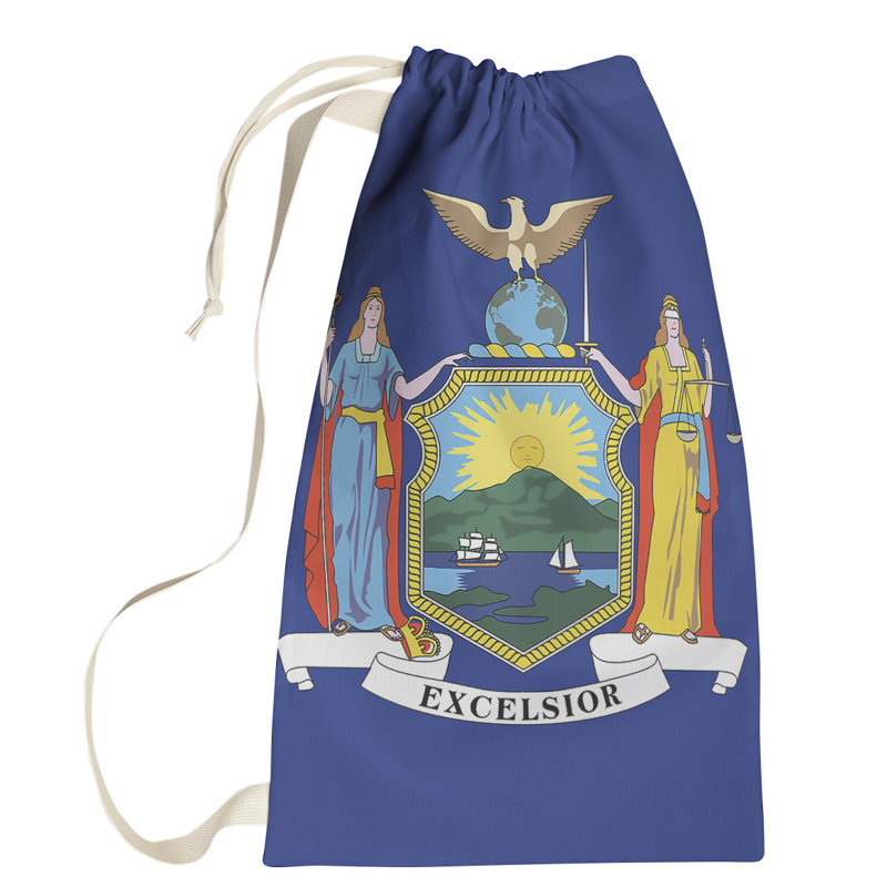 Sac à lessive US State flag, Petit (H 64 po x l 20 po x 1,5 po), New York