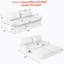 Canapé-lit escamotable grand 73,2 po, canapé-lit convertible 3-en-1, causeuse multifonctionnelle en velours pour la vie moderne-1467308866
