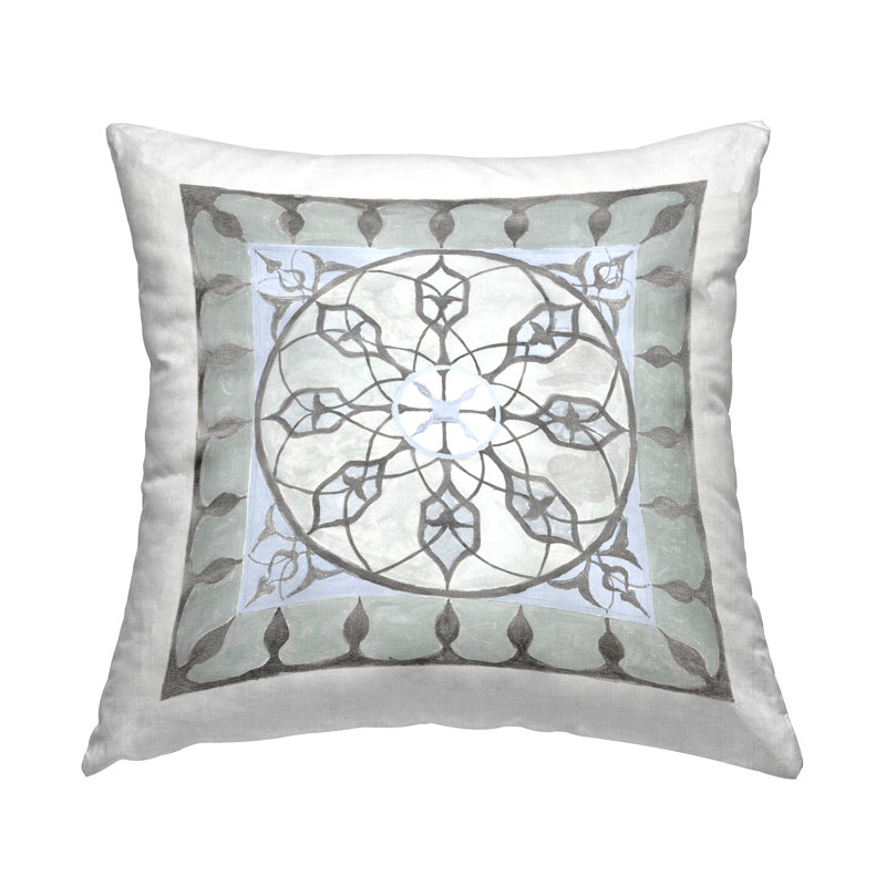 Polyester/Polyester Blend Throw Square Pillow Cover & Insert by Lemon & Sugar