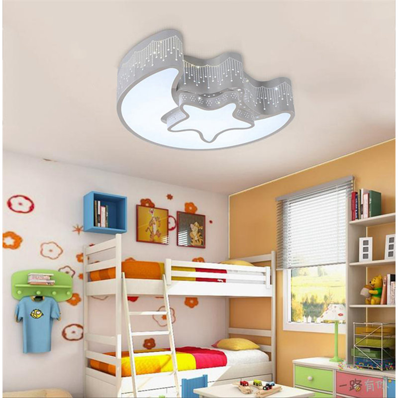 Plafonnier pour chambre d'enfant Star Moon
