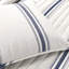 Gilroy Farmhouse / Country Cotton Striped Quilt-660906895-660906888