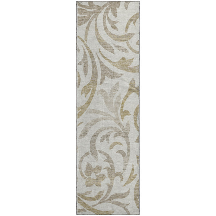Premium Machine Washable Prisco Ivory Rug