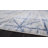 Performance Modern Industrial Gray/Ivory/Blue Geometric Abstract Rug-2138787449