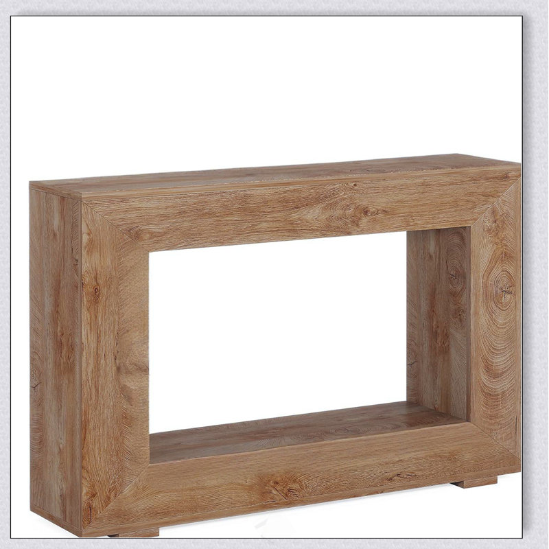 Canapé d'entrée moderne, console en bois, Bois