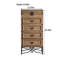 Armoire d'appoint en bois massif rétro