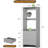 24'' W Closet System with Wooden Drawers-1724545990