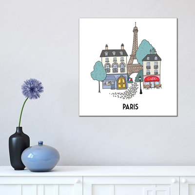 Paris by Kristina Hultkrantz - Wrapped Canvas Gallery-Wrapped Canvas Giclée