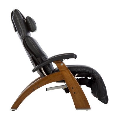 Human Touch Perfect Chair PC610 OmniMotion Classic Zero Gravity Recliner Performance Upholstery Package Walnut Base