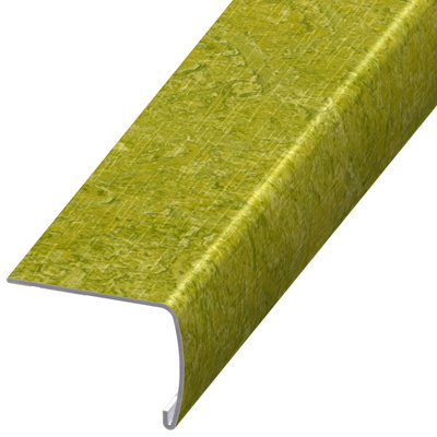 Metal 1.5" Thick x 2" Wide x 94" Length Stair Nose