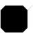 Monocolor Octagon W/Taco 12-1/4 In. X 12-1/4 In. Ceramic Floor And Wall Tile-113431038