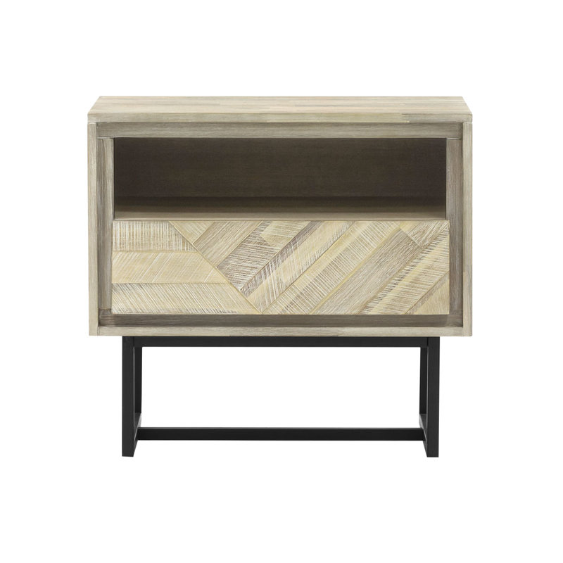 18'' W Solid Wood Nightstand