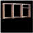 Devi Oak Wall Mounted Wood Closet System