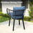 8 - Person Sunbrella Aluminum Dining Set (Set of 9)-696135848