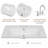Ceramic Rectangular Bathroom Sink