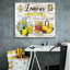«Rustic Kitchen Fruit Art B» par Jean Plout, art mural sur toile-2028460661