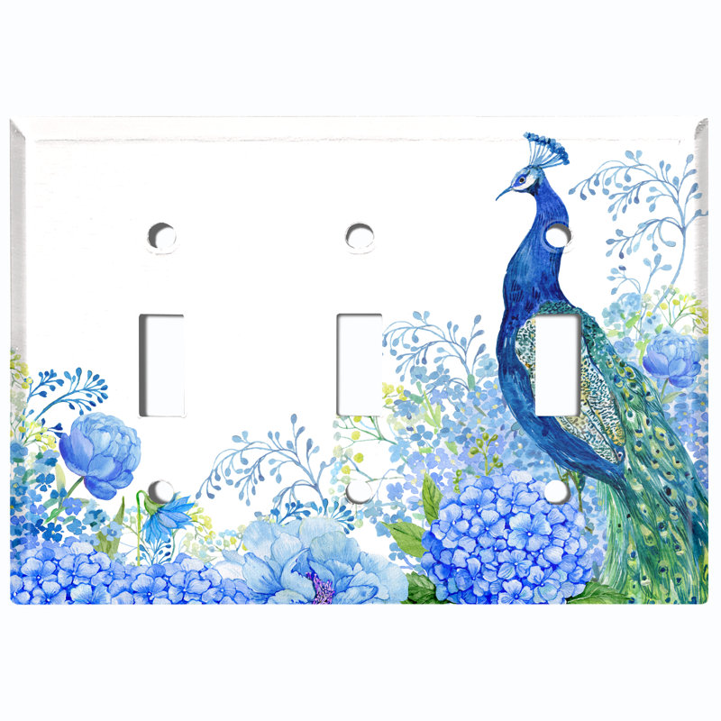 Animals 3 - Gang Toggle Light Switch Standard Wall Plate