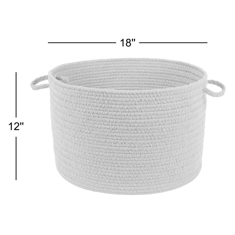 Panier en tissu Smyth, Jaune