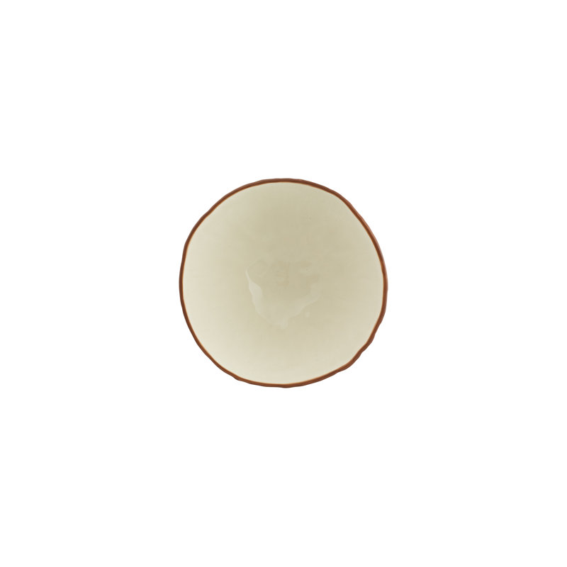 Tropical Fruits Earthenware Dessert Bowl