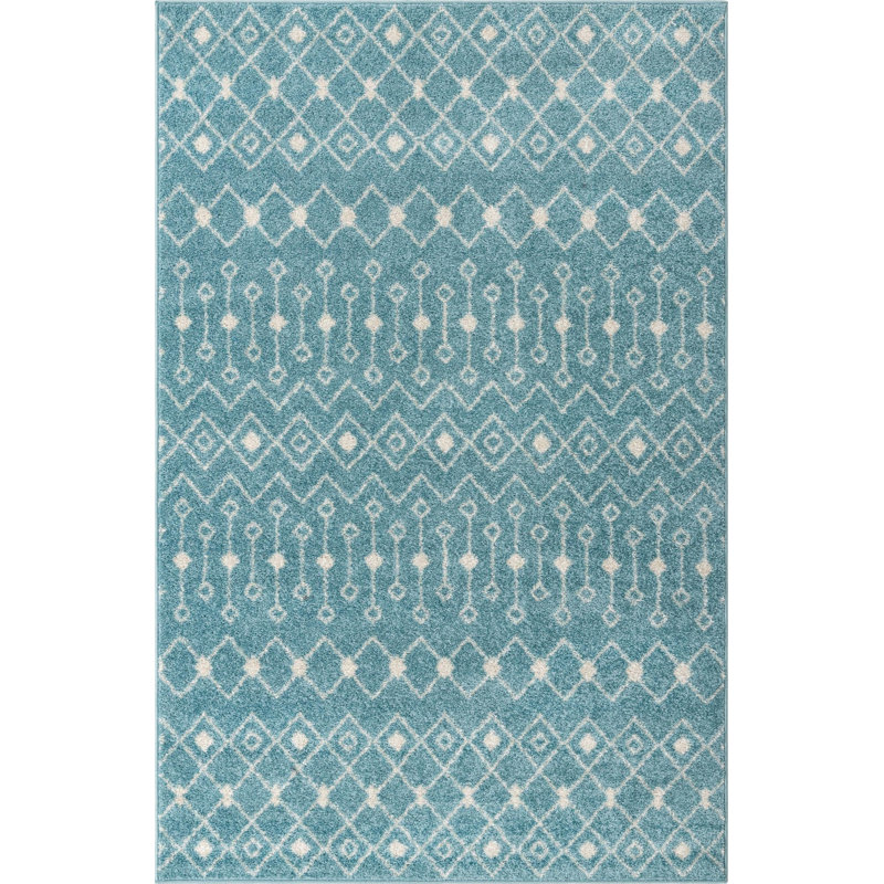 Abstract Indoor Rug, Rectangle 5'3" x 8'