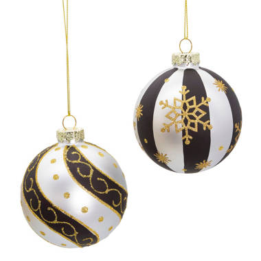 Clear Ornament with Glitter Interior