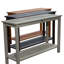 Console en eucalyptus gris argenté