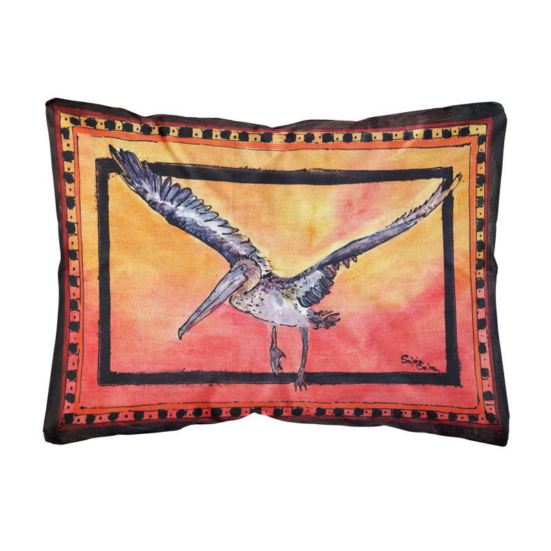 Coussin décoratif intérieur/extérieur pelican