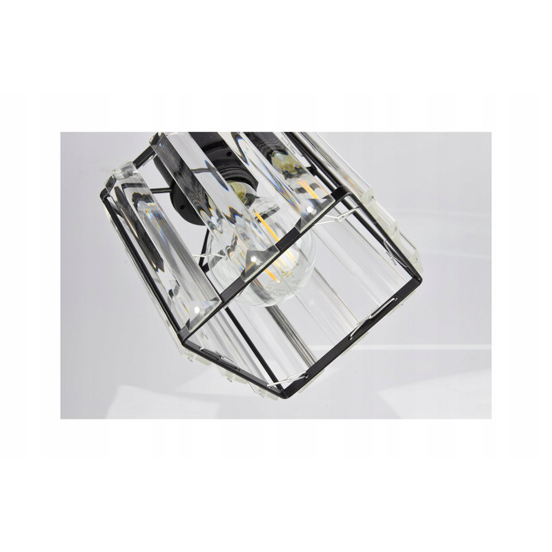 Darshelle 4 - Light Black Square/Rectangle Pendant