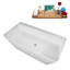 Baignoire autoportante 59 "avec drain interne Streamline-101697993
