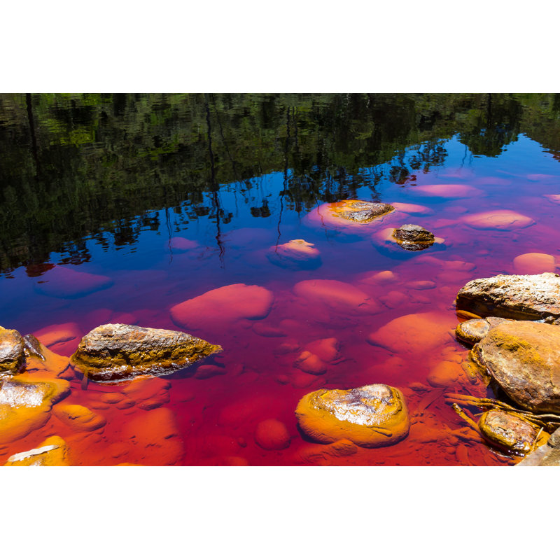 Adali Rio Tinto River - Wrapped Canvas Print, 30cm H x 46cm W x 3.8cm D